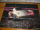 1986 Porsche Poster Catalog 911 Carrera 930 944 Turbo 9