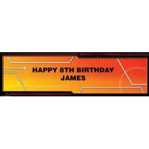   Personalized Birthday Banner Medium 24 x 80