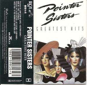 Greatest Hits   The Pointer Sisters (Cassette 1989) NM  