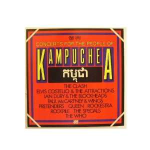  A Concert For The People of Kampuchea Poster Queen
