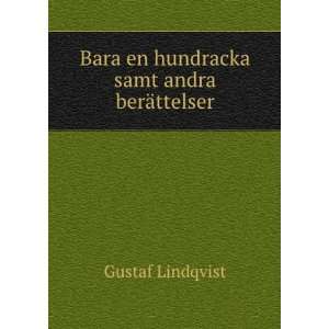   samt andra berÃ¤ttelser Gustaf Lindqvist  Books