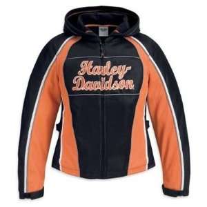  Harley Davidson® Womens 3 in 1 Mesh Jacket. Reflective 