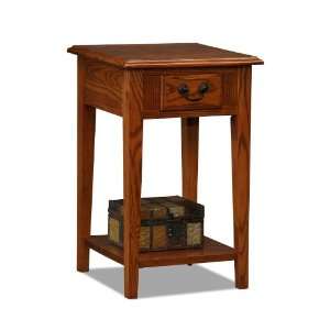  Leick Furniture 9041 Med   Square Side Table (Medium Oak 