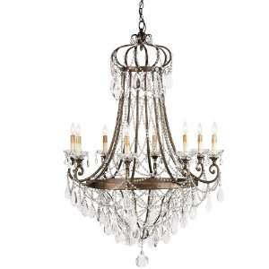 Currey and Company 9047 Scarlett   Eight Light Chandelier 