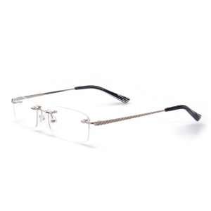  Renens prescription eyeglasses (Silver) Health & Personal 