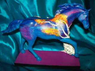 AUTUMN BIRCH Painted Ponies Custom Sculpture Horse  