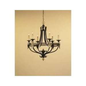 CC 9338 Mansfield Chandelier by Currey & Company CC9338 DISCONTINUED 