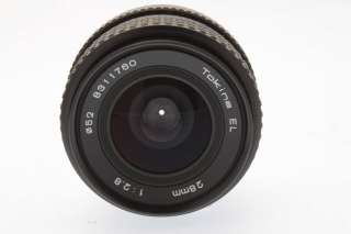 Tokina EL 28mm F/2.8 Lens For Minolta MD Mount  
