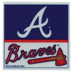  Atlanta Braves   Logo Reflective Decal   Sticker MLB Pro 
