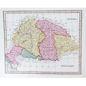  Ellis Map of Hungary (1825)