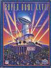 The official Program Super Bowl XXVII Cowboys vs Bills
