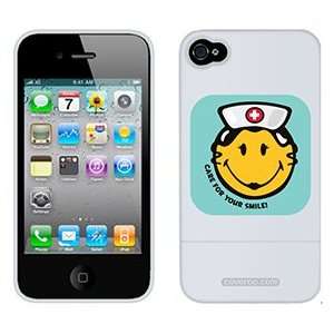  Smiley World Nurse on AT&T iPhone 4 Case by Coveroo  