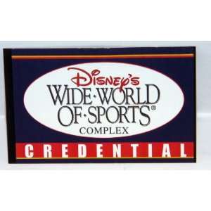 Walt Disney World Resorts Theme Park Ticket 2006 Wide World of Sports 