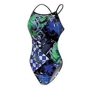  TYR Laguna Seca Thin X Back One Piece