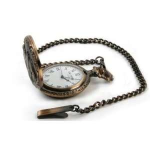  Ukm Gifts Equestrian Horse Pocket Watch & Chain New In 