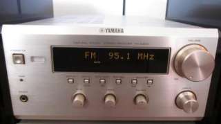 Yamaha RX E400 Stereo Receiver CDC E500 3 Disc Player & Pair NX E400 