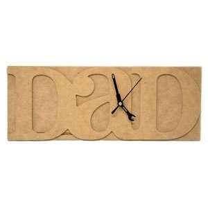  Beyond The Page MDF DAD Word Clock