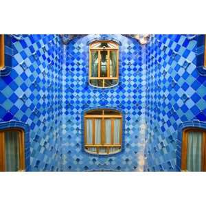  Interior of Casa Batllo by Antoni Gaudi by Jean pierre 