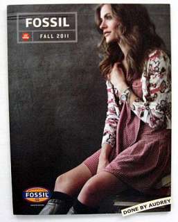 FOSSIL Fall 2011 Catalog Clothing Watches Purses Shoes  