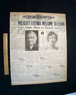 1931 AL CAPONE Tax Evasion Plea Change MAFIA Newspaper  