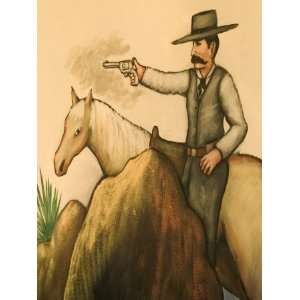  Cowboy Mural, Americas Gunfight Capital, Tombstone 