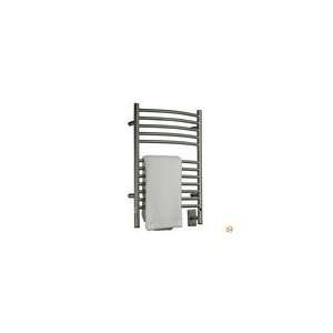  Jeeves ECB 20 E Curved Electric Towel Warmer, Brushed, 20 