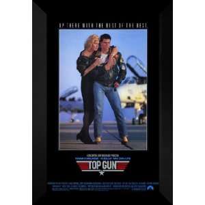  Top Gun 27x40 FRAMED Movie Poster   Style B   1986