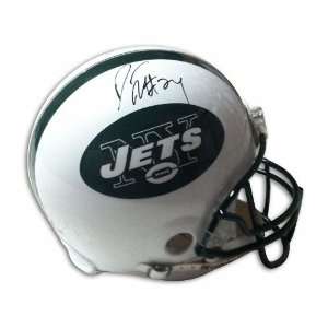  Darrelle Revis Signed Jets Full Size Authentic Helmet 