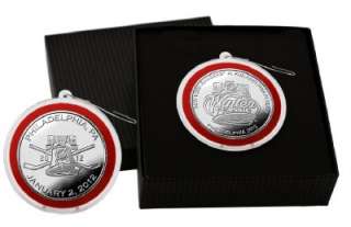 2012 Winter Classic Silver Coin Christmas Tree Ornament  