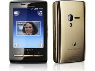 New Original Sony Ericsson XPERIA X10 mini   Gold (Unlocked 