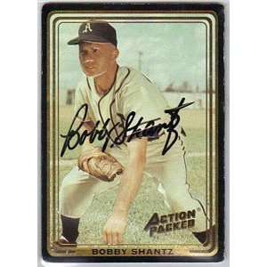  Bobby Shantz Autographed 1992 Action Packed ASG # 78 