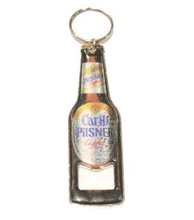 Carib Pilsner Pils Pilsener Pale Lager Beer Key Ring Key Chain Bottle 