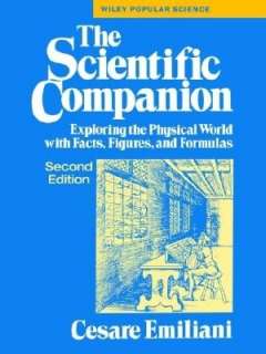 the scientific companion cesare emiliani paperback $ 25 87