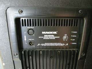 Mackie SA1532Z Dual 15 3 Way Full Range Active Speaker 1300 Watts SA 