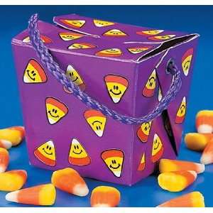 Candy Corn Boxes With Handle
