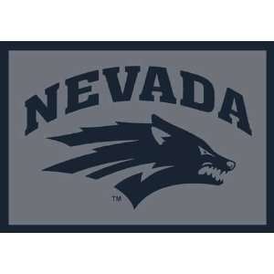  NCAA Team Spirit Rug   Nevada Wolf Pack