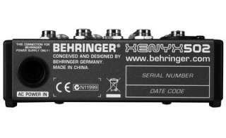Behringer Xenyx 502 Small Format Mixer  