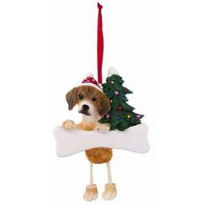  Beagle Wobbly Legs Christmas Ornament