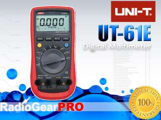 UNI T UT61E modern digital multi meter AC DC 10Hz   220Mhz  