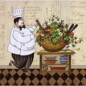  Chef Salad   Poster by Pamela Gladding (12x12)