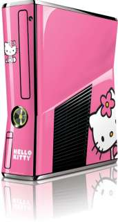   Hello Kitty Sitting Pink Skin for Microsoft Xbox 360 Slim 2010  