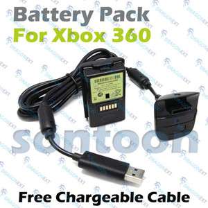 Portable Battery Pack For Microsoft xBox 360 Elite / Slim Wireless 