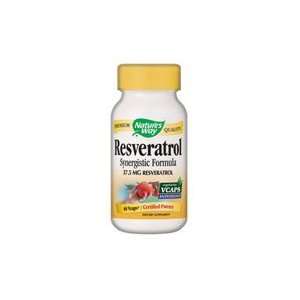  Resveratrol by Natures Way   60 Vegetarian Capsules 