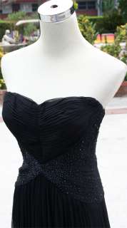 NWT BCBG MAX AZRIA $478 Black Silk Prom Party Gown 12  