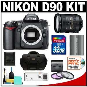Nikon D90 Digital SLR Camera Body + Nikon 18 200mm VR II Lens + 32GB 