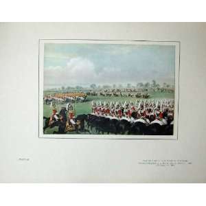  First Regiment Life Guards 1855 Review Park Windsor Men 