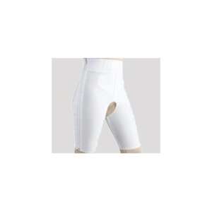 PROCARE Compression Garment, White, Above the Knee, Hip Measurement 