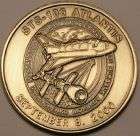 STS 106 SPACE SHUTTLE NASA MISSION ANTIQUE BRONZE COIN