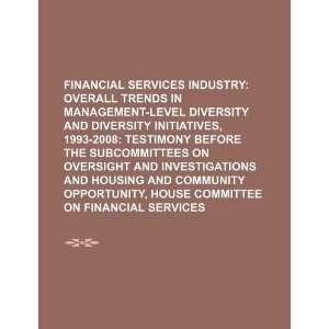  Financial services industry overall trends in management 
