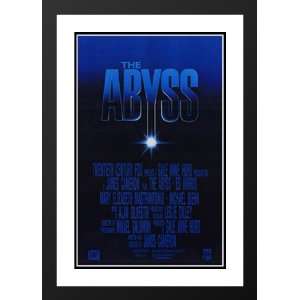  The Abyss 32x45 Framed and Double Matted Movie Poster 